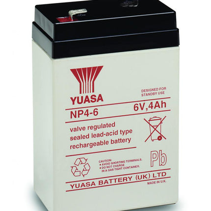 Acumulator plumb-acid 6V 4A Yuasa
