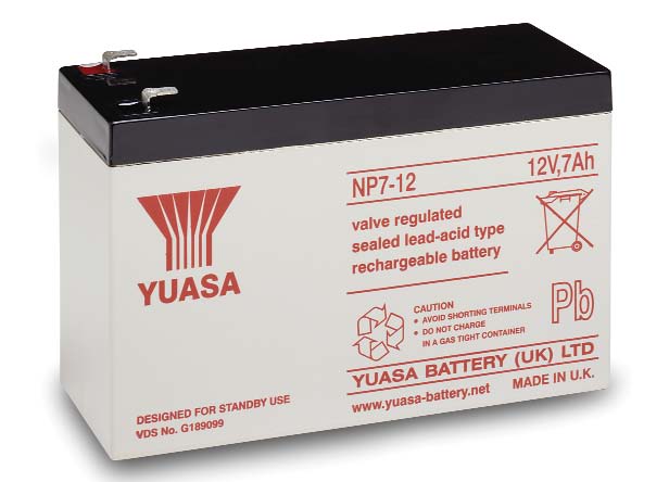 Acumulator plumb-acid 12V 7A Yuasa