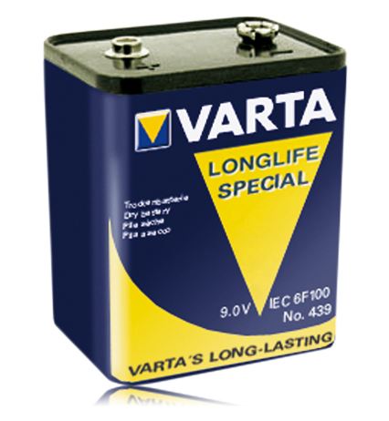 Baterie Varta 439 6F 100 Special 9V