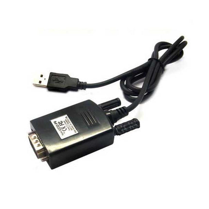 Cablu adaptor USB-Serial negru