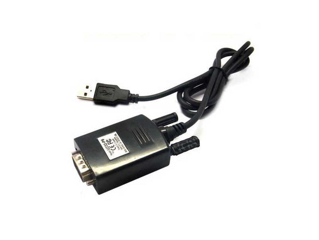 Cablu adaptor USB-Serial negru