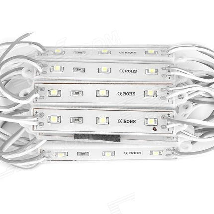 Neon 3 led SMD 3538 alb rece