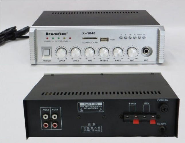 Amplificator linie 100V 40W MP3 USB
