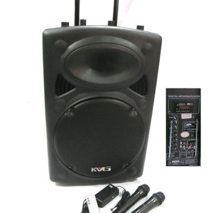 Incinta acustica 15inch ABS MP3+2microfoane
