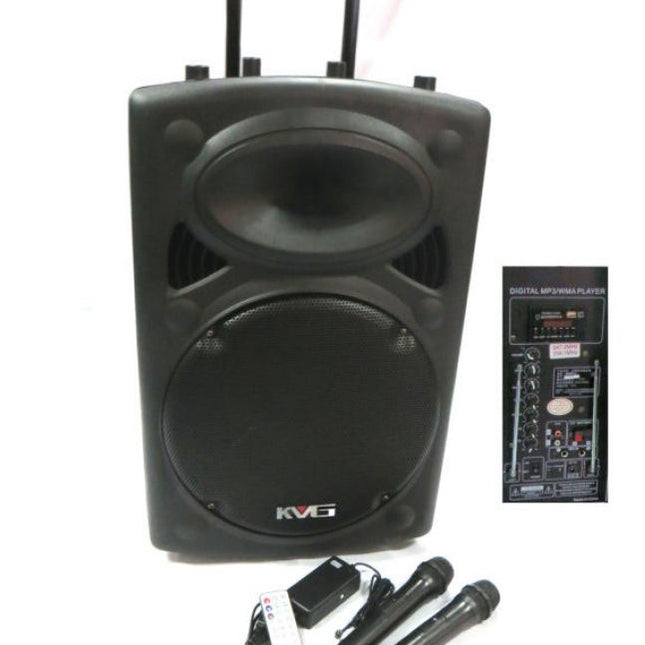 Incinta acustica 15inch ABS MP3+2microfoane