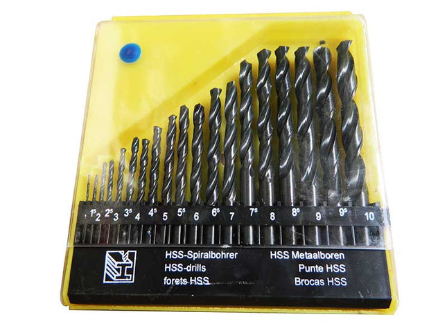 Trusa burghie metal de (1MM-10MM)-19pcs./set