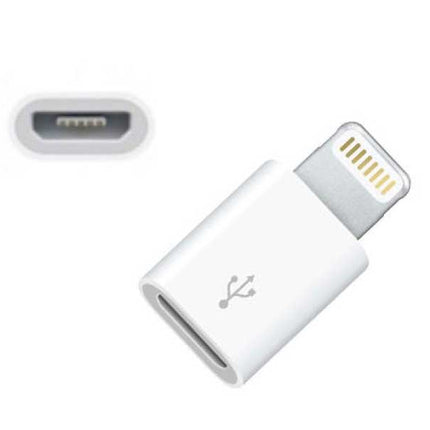 Adaptor microusb mama Iphone 8p tata