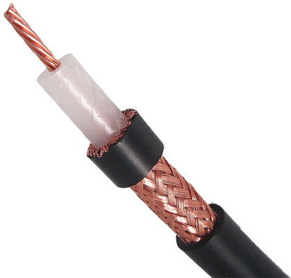 Cablu coaxial RG58 50ohm cupru pur