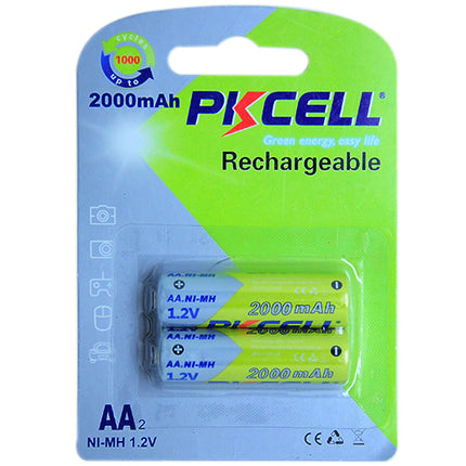 Set 2 acumulatori 2000ma PKCELL R6