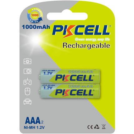 Set 2 acumulatori 1000ma PKCELL R3