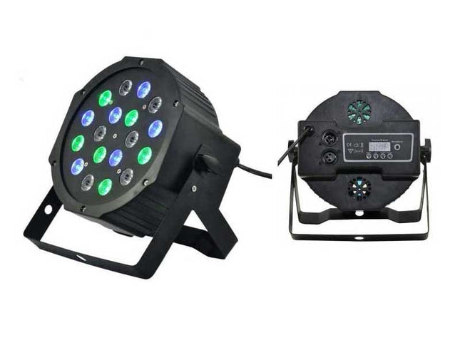 Proiector PAR RGB 18 leduri 1W