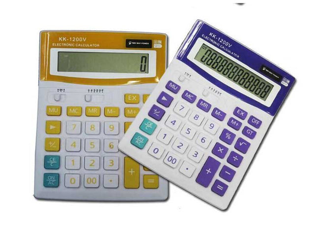 Calculator birou KK-1200V color