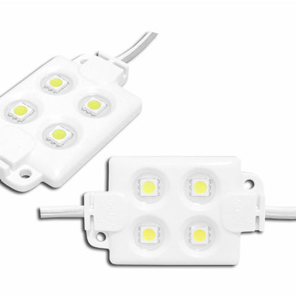 Modul 4 leduri SMD 5050 alb