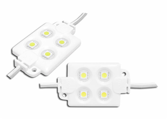 Modul 4 leduri SMD 5050 alb