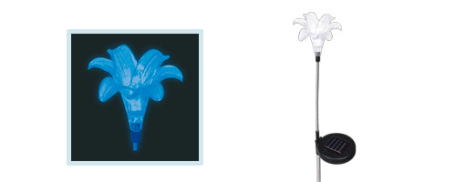 Decoratiune solara pentru gradina floare