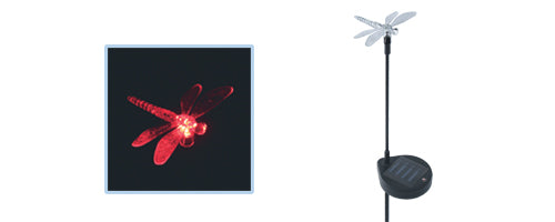 Decoratiune solara pentru gradina libelula