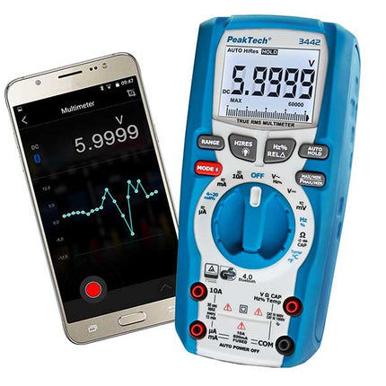 Multimetru digital true RMS/Bluetooth P3442 PeakTech