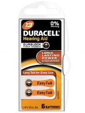 Set 6 baterii aparat auditiv 13 Duracell