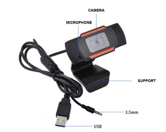 Camera web 480P X10