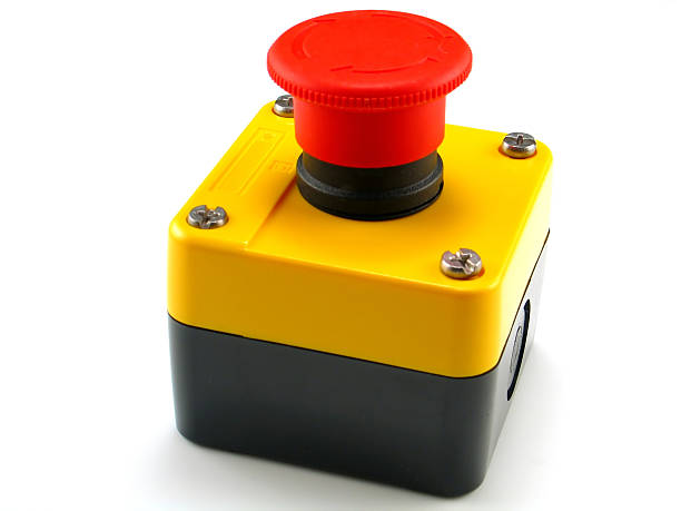 BUTON TIP CIUPERCA PT OPRIRE DE URGENTA 230V 1NC 3A ROSU 40MM