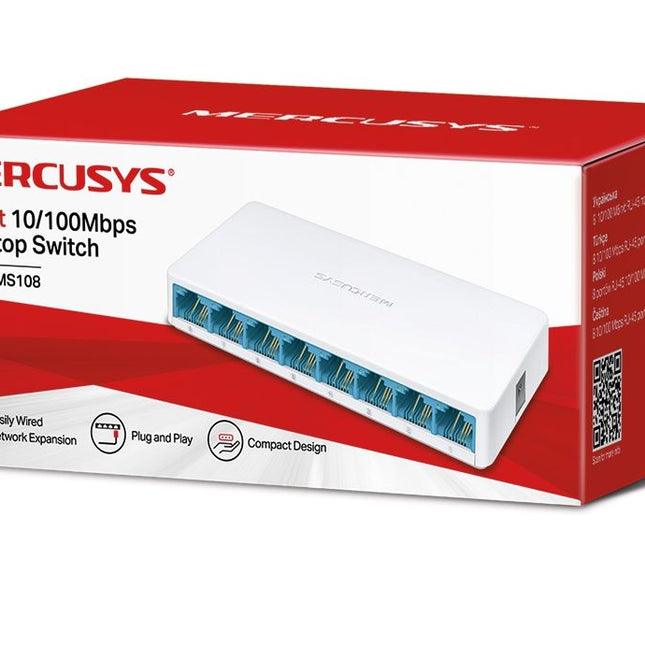 Switch 8 porturi 10/100 Mercusys