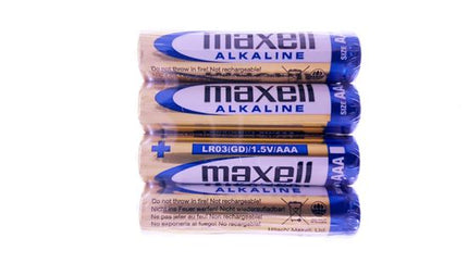 Set 4 baterii alcaline R3 Maxell