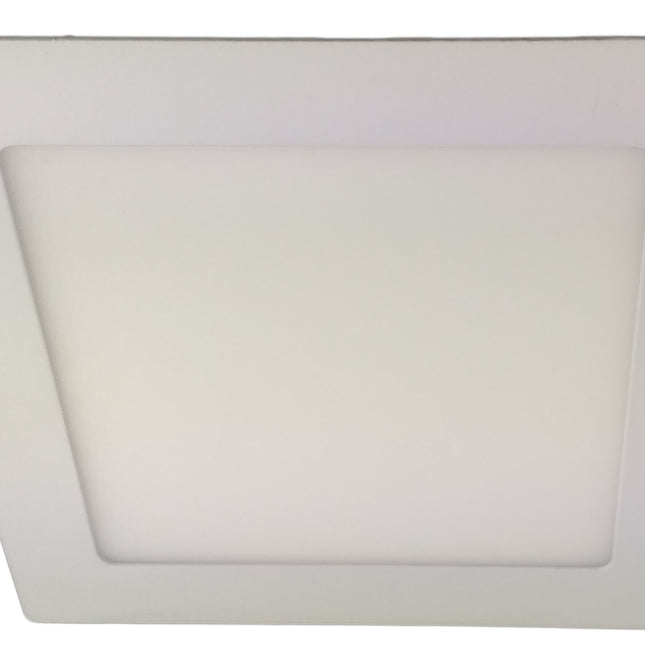 Spot Led Slim Patrat 150x150mm, 9W=60W, 2700K, lumina calda