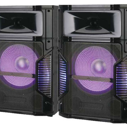 Set 2 boxe 8inch BT/USB/TF/FM AN-1008 Alien