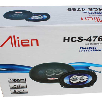 Set 2 dif auto 6x9 inch Alien 4769