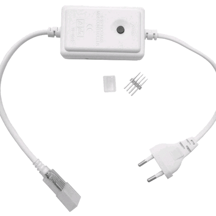 Alimentator + controller banda LED RGB cu stecher, 220V