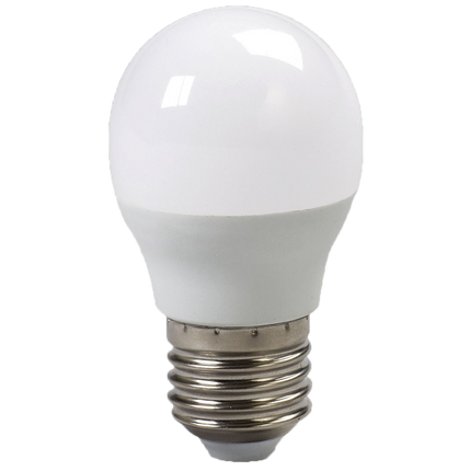 Bec Bl Led Sferic E27, model glob G45, 5W, 2700K, lumina calda