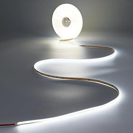 Banda LED COB 320LED/m 12W/m IP20 6000K 24V PCB 8mm - (5m/rola)
