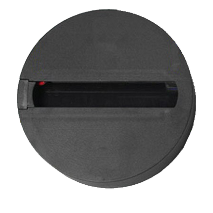 Baza rotunda pentru spot LED T3, negru