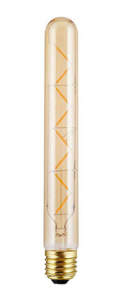 Bec LED Filament Amber E27/8W/800LM/2500K T30x300