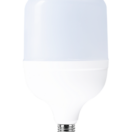 Bec Led industrial E27, model T140, 50W=400W, 6500K, lumina rece