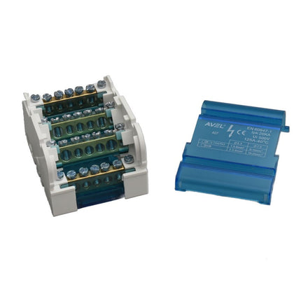 Bloc distributie profesional 125A/500V-407 (1.5-25mm)