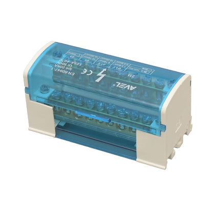 Bloc distributie 125A 500V 5mm 35mm