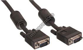 Cablu date monitor HD15 tata- HD15 tata ecranat 10m