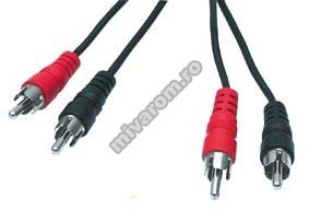 Cablu 2RCA la 2RCA 5m