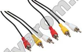 Cablu 3RCA la 3RCA 10m