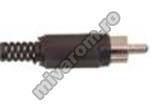 Mufa RCA plastic neagra