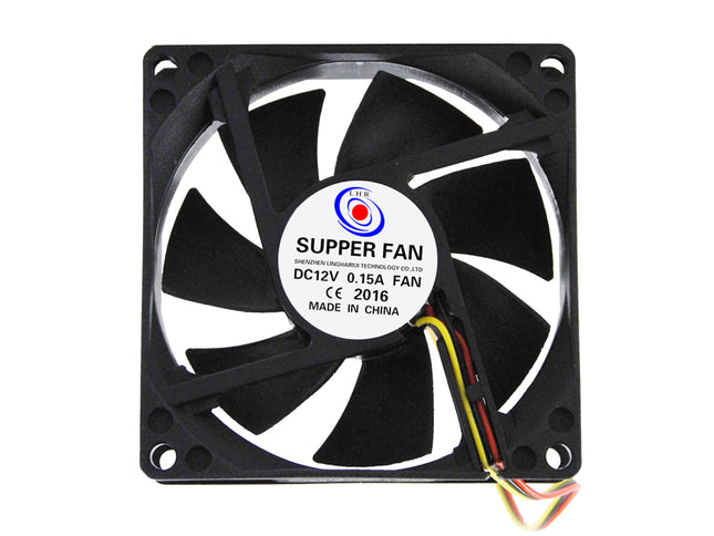 Ventilator senzor 12V 80x80x25mm CMP-FAN23