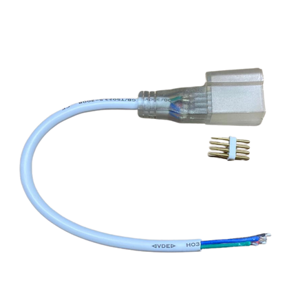CONECTOR+FIR+ CONECTOR NEON FLEX PT 14X23MM 9MM PIN