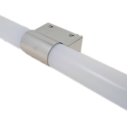 Corp LED baie inox, 10W, 6500K, lumina rece, cu protectie IP44, 450mm