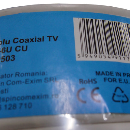 Cablu Coaxial Rg6 Cupru DL2503