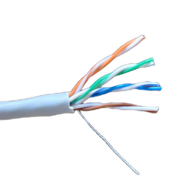 Cablu UTP cupru GRI cat 5E 24AWG (305M)