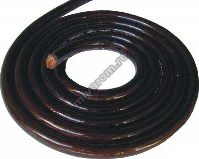 Cablu auto putere 8mm negru