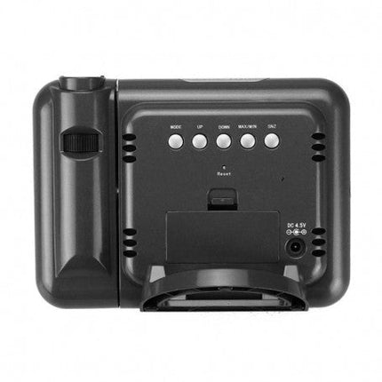 Ceas camera proiectie negru, alb