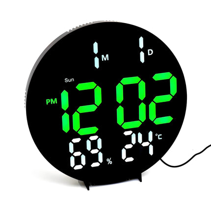 Ceas electronic perete sau masa rotund