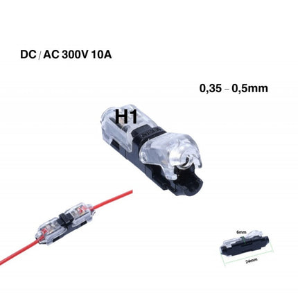 Conector Rapid H1 blocare 10A